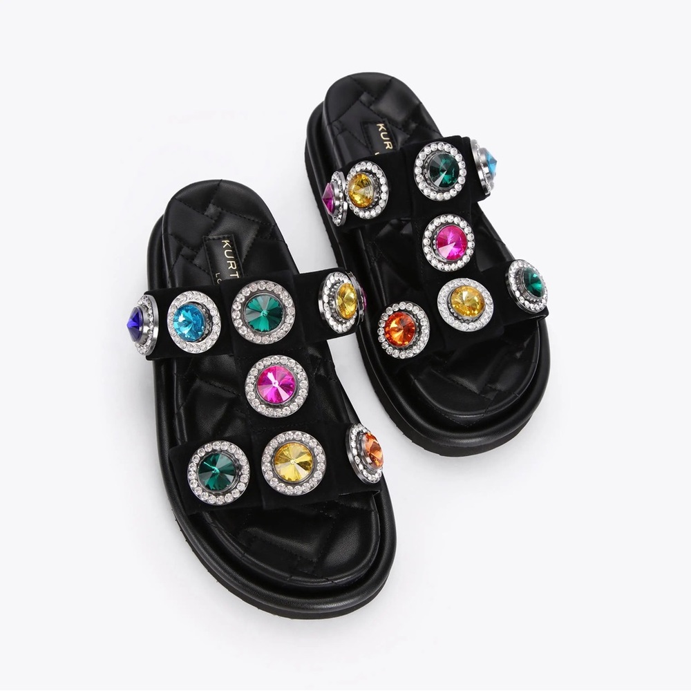 Kurt Geiger Orson Crystal Sandals